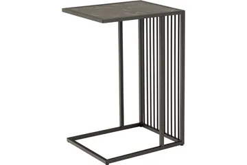 Saklani Sidebord 35x35 cm - Sort - Møbler - Borde - Aflastningsbord - Lampebord
