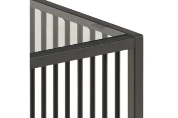 Saklani Sidebord 40x40 cm - Grå - Møbler - Borde - Aflastningsbord - Lampebord