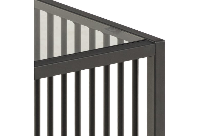 Saklani Sidebord 40x40 cm - Grå - Møbler - Borde - Aflastningsbord - Lampebord