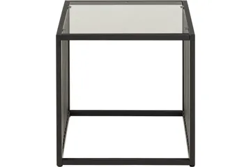 Saklani Sidebord 40x40 cm - Grå - Møbler - Borde - Aflastningsbord - Lampebord