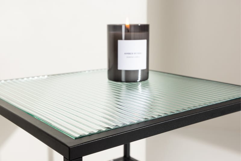 Sao Paulo Sidebord 40x40 cm - Sort - Møbler - Borde - Aflastningsbord - Lampebord