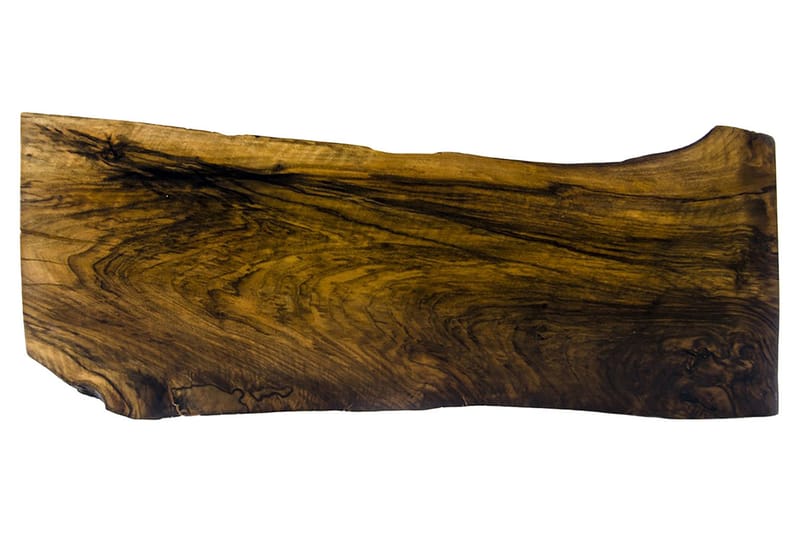 Sewara Sidebord 110 cm - Valnød / Mørkebrun / Hvid - Lampebord - Bakkebord & små borde