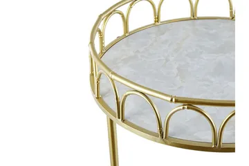 Shafter Serveringsvogn 48 cm - Guld - Møbler - Borde - Aflastningsbord - Lampebord