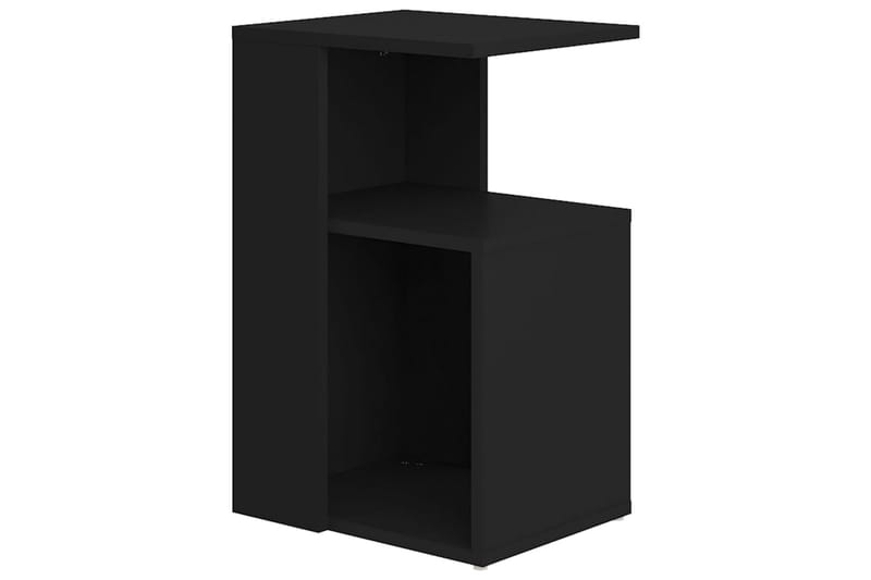 sidebord 36x30x56 cm spånplade sort - Sort - Møbler - Borde - Aflastningsbord - Lampebord
