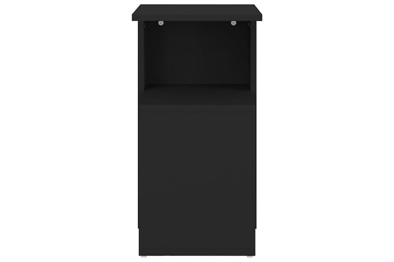 sidebord 36x30x56 cm spånplade sort - Sort - Møbler - Borde - Aflastningsbord - Lampebord