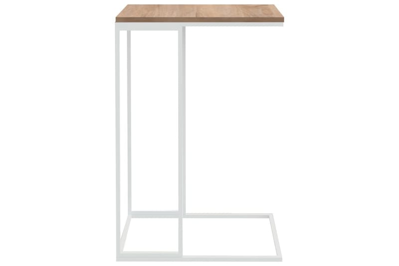 sidebord 40x30x59 cm spånplade hvid - Hvid - Møbler - Borde - Aflastningsbord - Lampebord