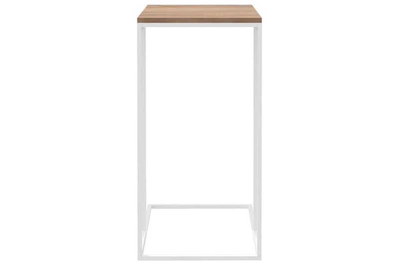 sidebord 40x30x59 cm spånplade hvid - Hvid - Møbler - Borde - Aflastningsbord - Lampebord