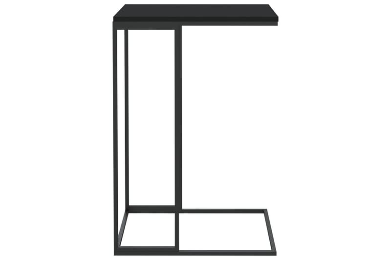 sidebord 40x30x59 cm spånplade sort - Sort - Lampebord - Bakkebord & små borde