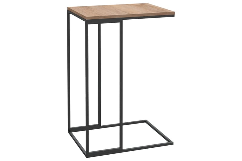 sidebord 40x30x59 cm spånplade sort - Sort - Møbler - Borde - Aflastningsbord - Lampebord
