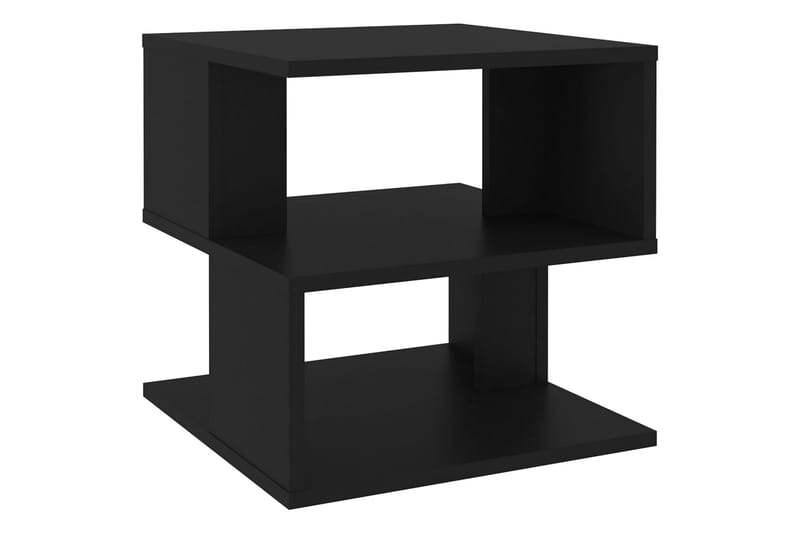 sidebord 40x40x40 cm spånplade sort - Sort - Møbler - Borde - Aflastningsbord - Lampebord