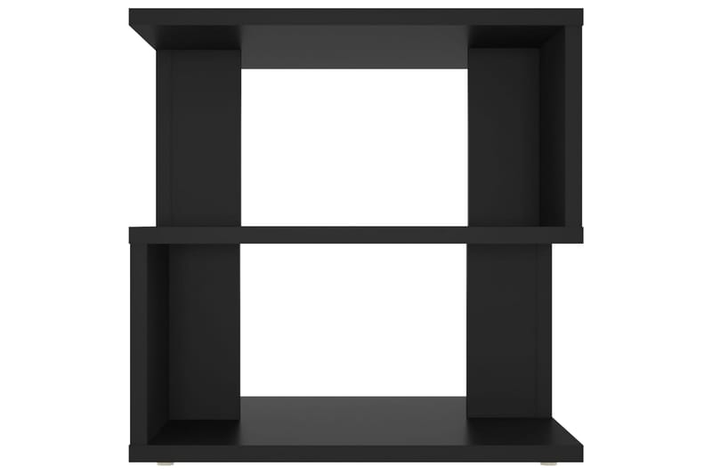 sidebord 40x40x40 cm spånplade sort - Sort - Møbler - Borde - Aflastningsbord - Lampebord