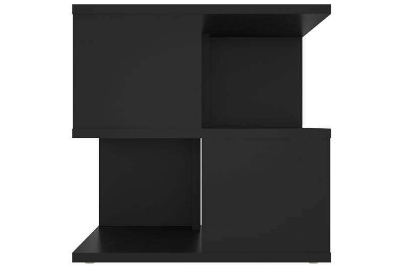 sidebord 40x40x40 cm spånplade sort - Sort - Møbler - Borde - Aflastningsbord - Lampebord