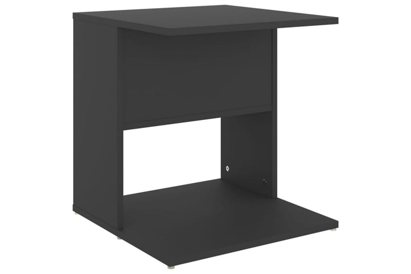 sidebord 45x45x48 cm spånplade grå - Grå - Lampebord - Bakkebord & små borde