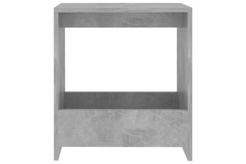 sidebord 50x26x50 cm spånplade betongrå - Grå - Møbler - Borde - Aflastningsbord - Lampebord
