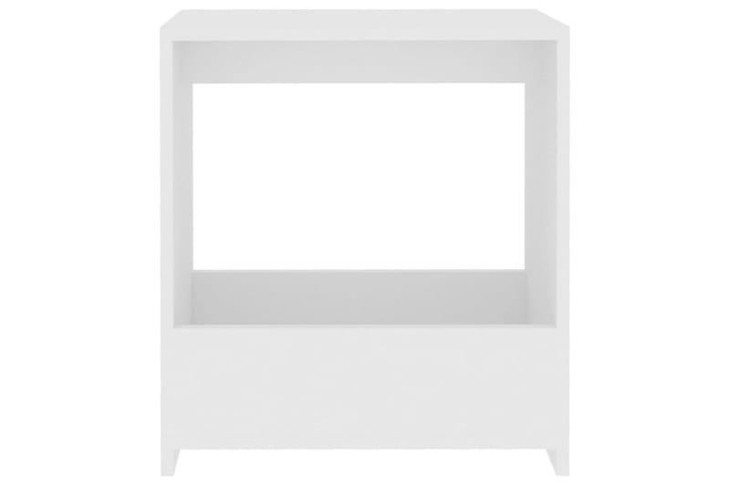 sidebord 50x26x50 cm spånplade hvid - Hvid - Møbler - Borde - Aflastningsbord - Lampebord