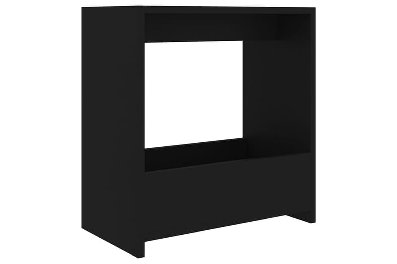 sidebord 50x26x50 cm spånplade sort - Sort - Møbler - Borde - Aflastningsbord - Lampebord