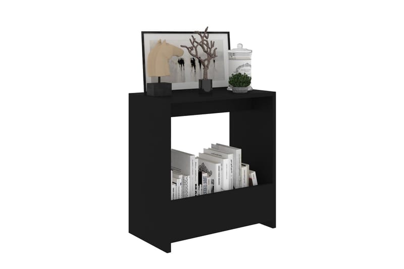 sidebord 50x26x50 cm spånplade sort - Sort - Møbler - Borde - Aflastningsbord - Lampebord