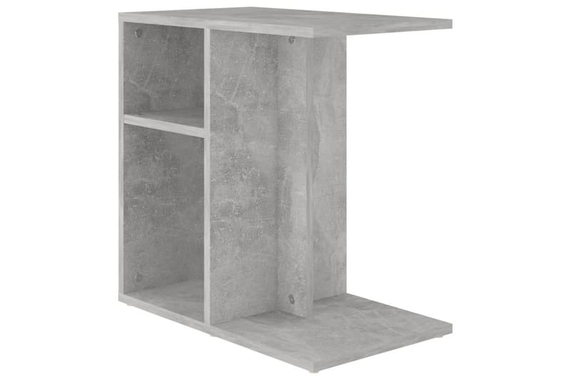sidebord 50x30x50 cm spånplade betongrå - Grå - Møbler - Borde - Aflastningsbord - Lampebord