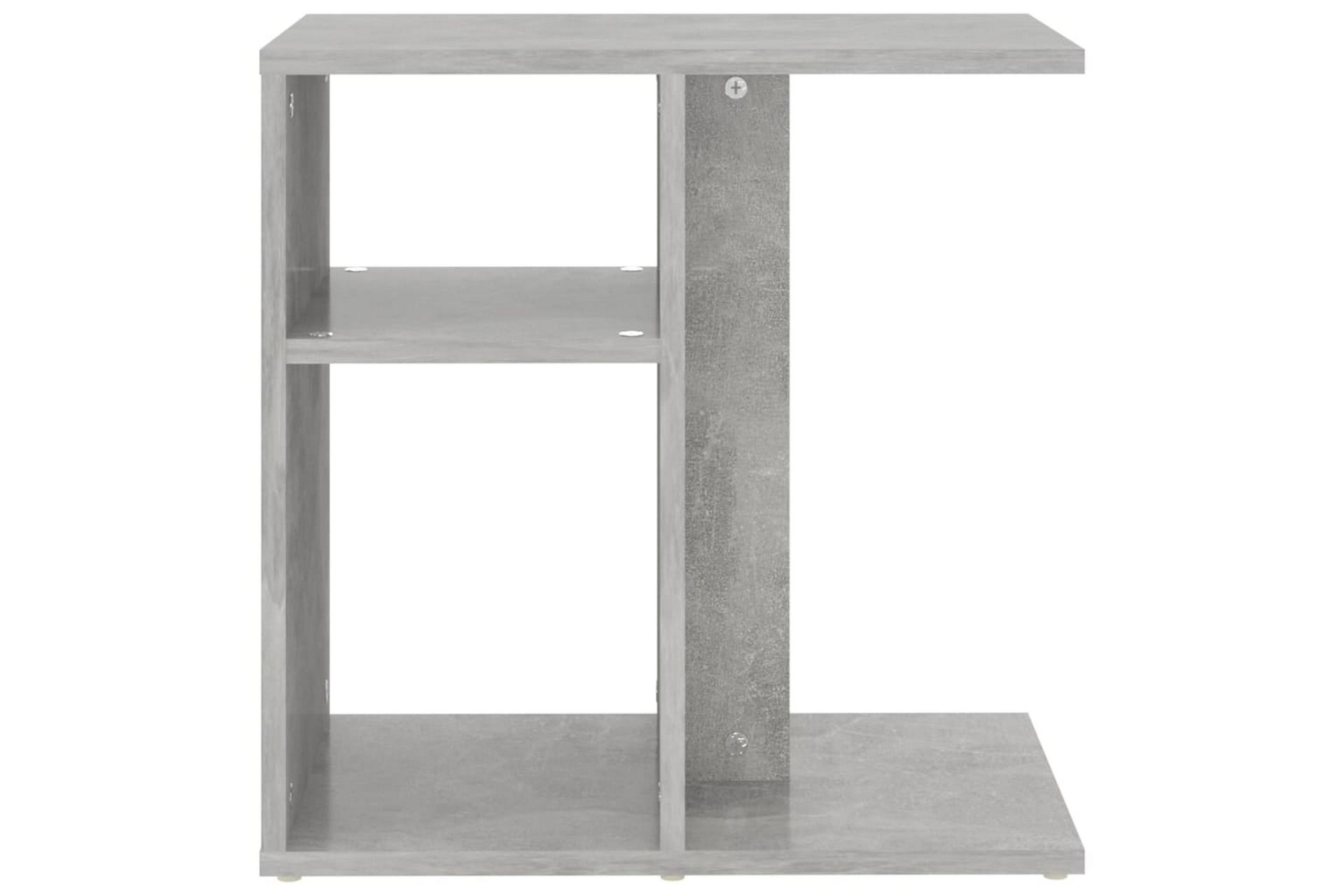 sidebord 50x30x50 cm spånplade betongrå - Grå - Møbler - Borde - Aflastningsbord - Lampebord