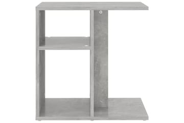 sidebord 50x30x50 cm spånplade betongrå - Grå - Møbler - Borde - Aflastningsbord - Lampebord