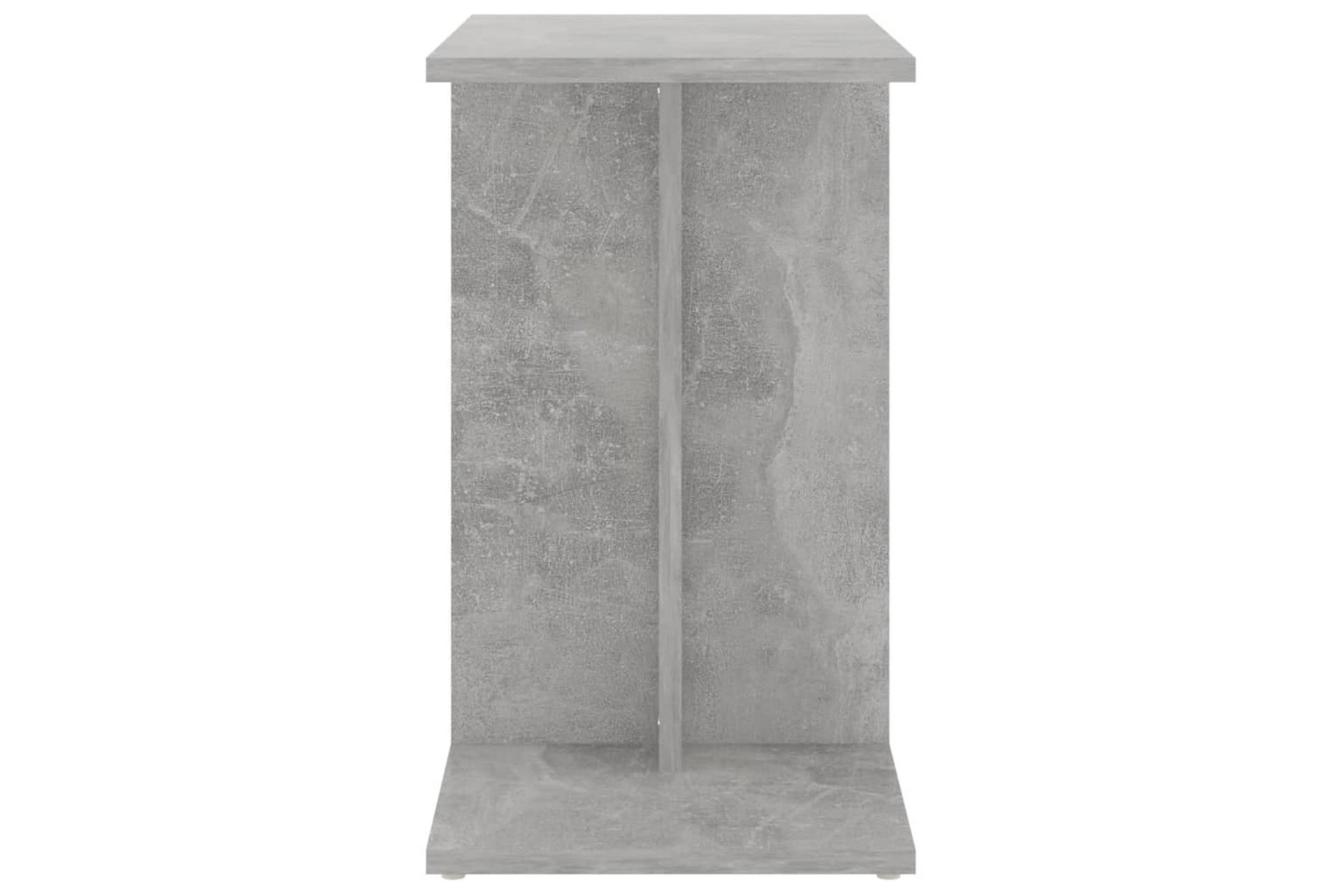 sidebord 50x30x50 cm spånplade betongrå - Grå - Møbler - Borde - Aflastningsbord - Lampebord