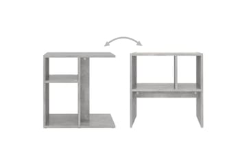 sidebord 50x30x50 cm spånplade betongrå - Grå - Møbler - Borde - Aflastningsbord - Lampebord