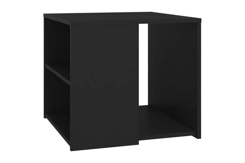 sidebord 50x50x45 cm spånplade sort - Sort - Møbler - Borde - Aflastningsbord - Lampebord