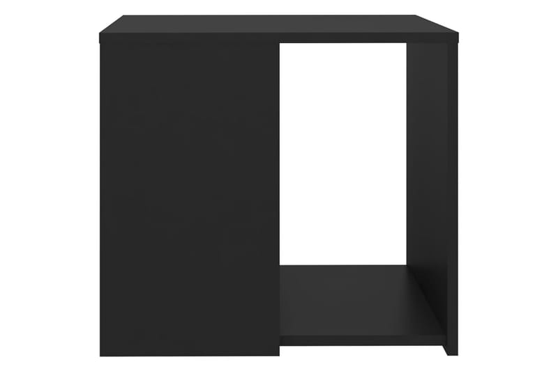sidebord 50x50x45 cm spånplade sort - Sort - Møbler - Borde - Aflastningsbord - Lampebord
