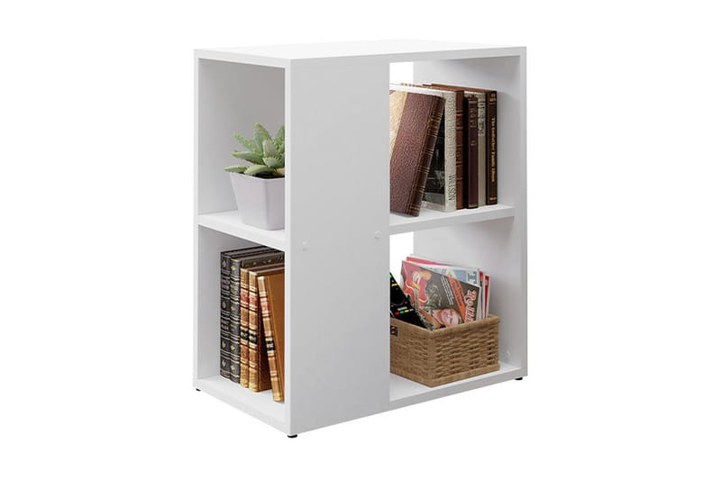 Sidebord  52 cm - Hvid - Møbler - Borde - Aflastningsbord - Lampebord