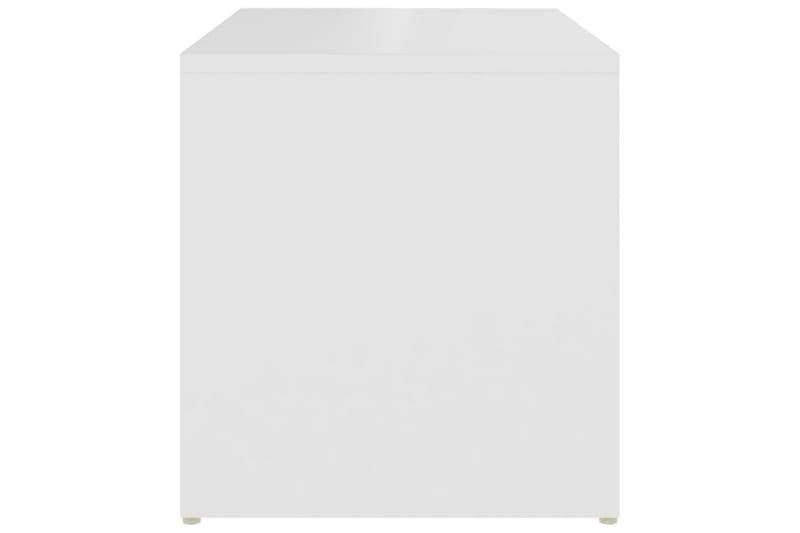 sidebord 59x36x38 cm spånplade hvid - Hvid - Møbler - Borde - Aflastningsbord - Lampebord