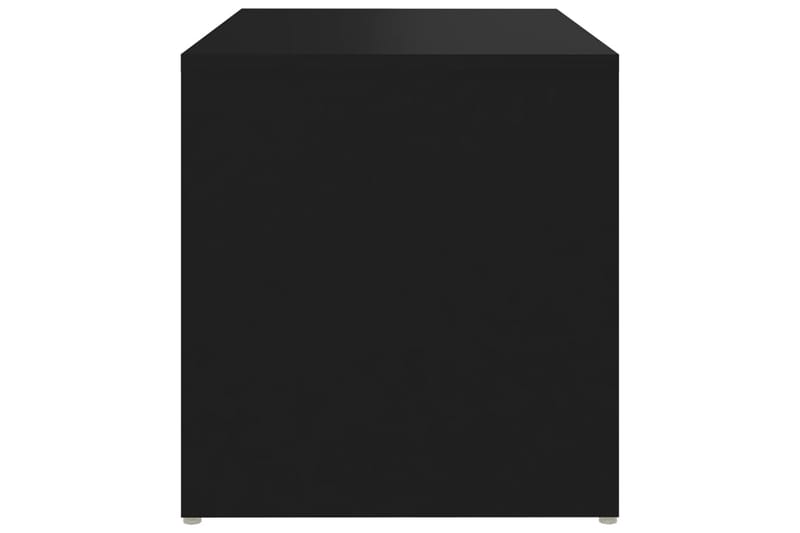 sidebord 59x36x38 cm spånplade sort - Sort - Møbler - Borde - Aflastningsbord - Lampebord