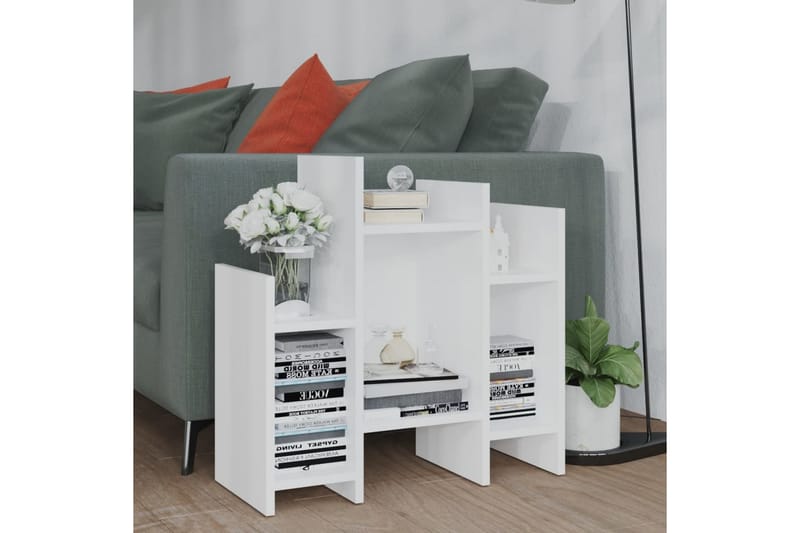 sideskab 60x26x60 cm spånplade hvid - Hvid - Møbler - Borde - Aflastningsbord - Lampebord