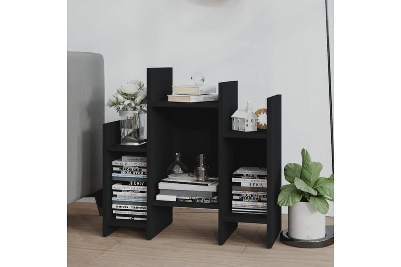 sideskab 60x26x60 cm spånplade sort - Sort - Møbler - Borde - Aflastningsbord - Lampebord