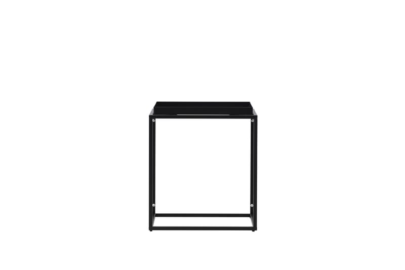 Sidobord 45x45 cm Sort - Lampebord - Bakkebord & små borde