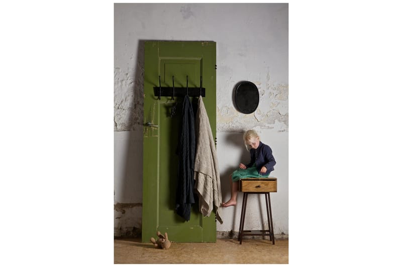 Skybox Sidebord 45 cm - Natur/Metal - Møbler - Borde - Aflastningsbord - Lampebord