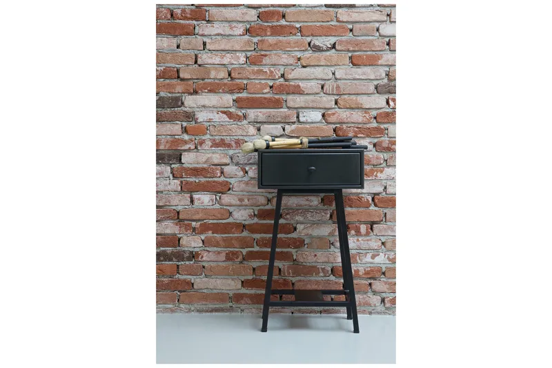 Skybox Sidebord 45 cm - Sort - Møbler - Borde - Aflastningsbord - Lampebord