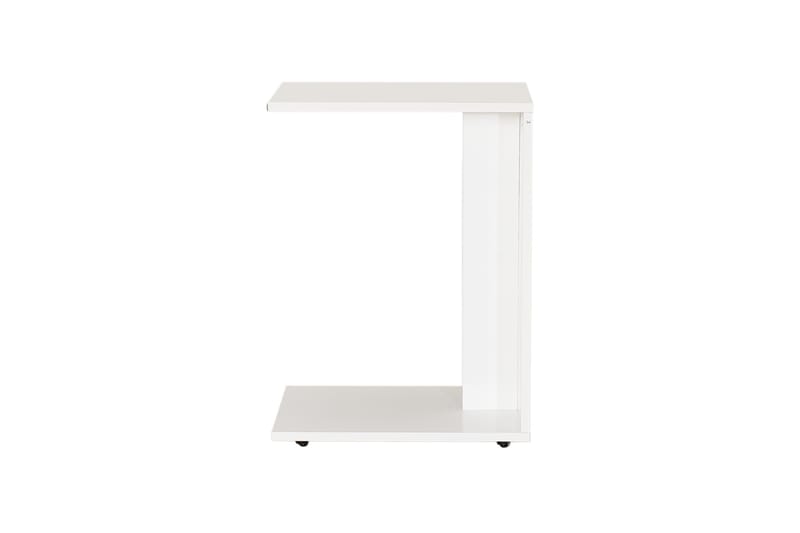 Sofabord Hvid højglans - Møbler - Borde - Aflastningsbord - Lampebord