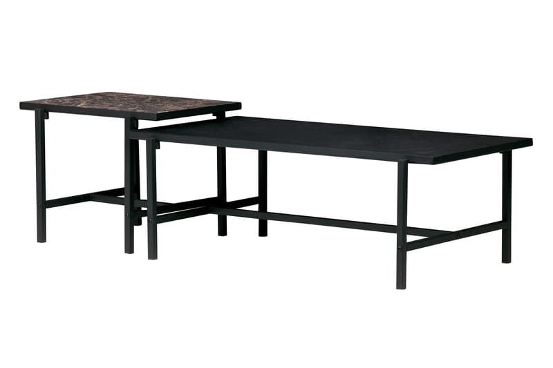 Sopranie Sidebord - Sort - Møbler - Borde - Aflastningsbord - Lampebord