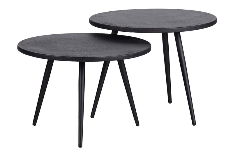 Sorkka Sidebord 53 cm - Sort - Møbler - Borde - Aflastningsbord - Lampebord