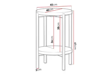 Staffin sidebord - Møbler - Borde - Aflastningsbord - Lampebord