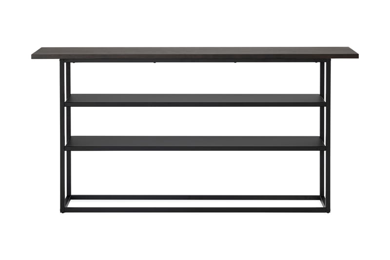 Susitana Sidebord 40 cm - Mørkebrun/Matsort - Møbler - Borde - Aflastningsbord - Lampebord