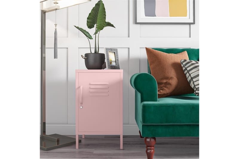 Tamlin Sidebord 38x40 cm Rosa - Novogratz - Møbler - Borde - Aflastningsbord - Lampebord