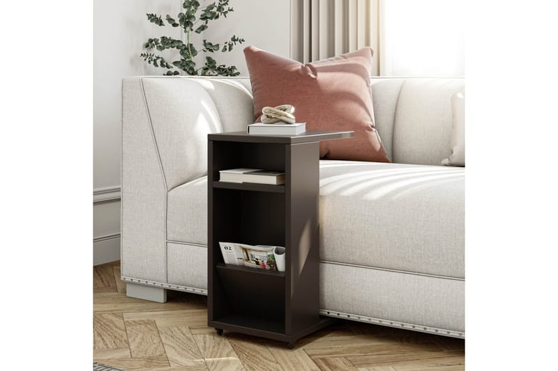 Tekel Sidebord 63 cm - Antracit/Sort - Møbler - Borde - Aflastningsbord - Lampebord