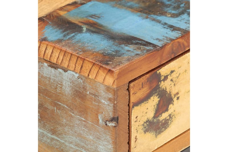 U-Formet Sidebord 45X30X61 cm Massivt Genbrugstræ - Flerfarvet - Møbler - Borde - Aflastningsbord - Lampebord