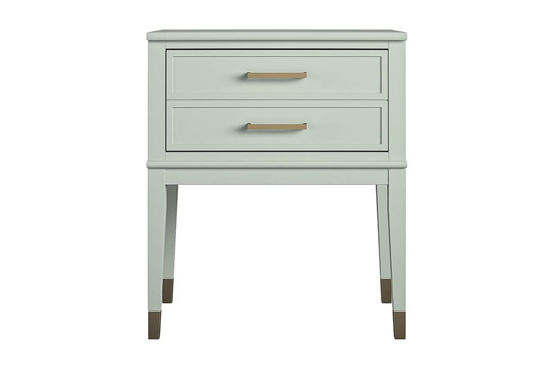 Westerleigh Sidebord 60 cm Grøn - CosmoLiving - Møbler - Borde - Aflastningsbord - Lampebord