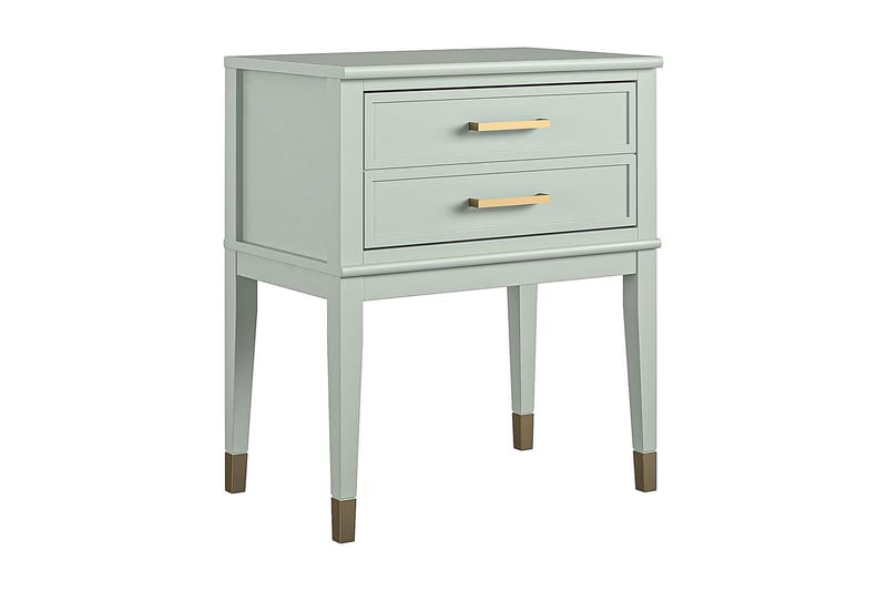 Westerleigh Sidebord 60 cm Grøn - CosmoLiving - Møbler - Borde - Aflastningsbord - Lampebord