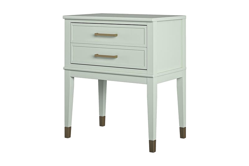 Westerleigh Sidebord 60 cm Grøn - CosmoLiving - Møbler - Borde - Aflastningsbord - Lampebord