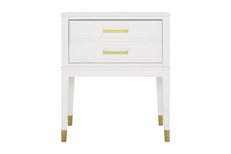 Westerleigh Sidebord 60 cm Hvid, CosmoLiving