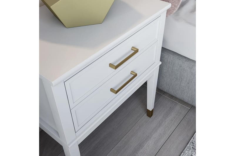 Westerleigh Sidebord 60 cm Hvid - Møbler - Borde - Aflastningsbord - Lampebord