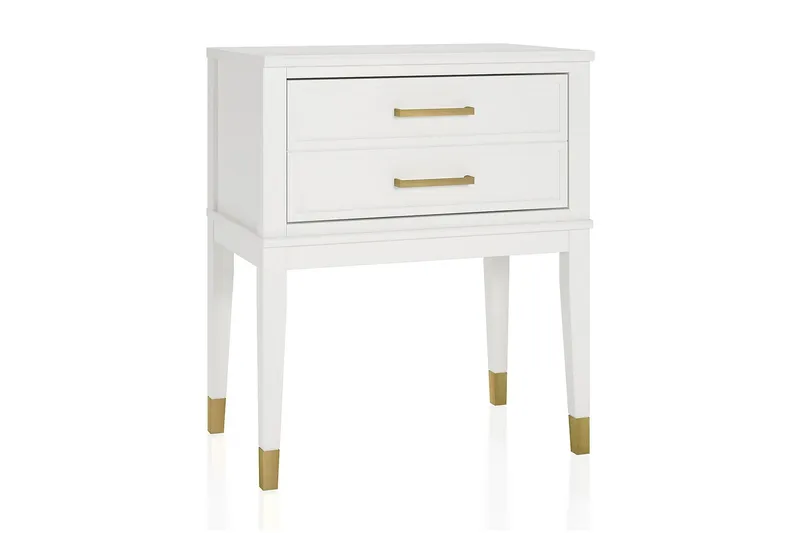 Westerleigh Sidebord 60 cm Hvid - Møbler - Borde - Aflastningsbord - Lampebord
